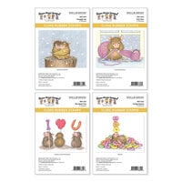 Spellbinders - House-Mouse Designs - Everday Collection - Cling Mounted Rubber Stamp - Collector Bundle