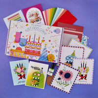 Spellbinders - Just Add Cake Collection - Birthday Cardmaking Kit