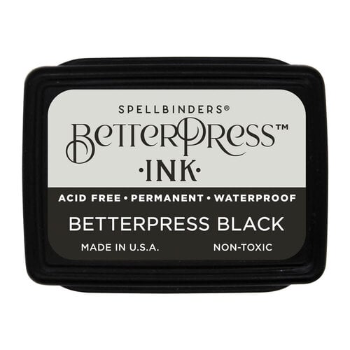 506 Spellbinders BetterPress LetterPress! Techniques with Metallic Inks,  Embossing Powder & Glitters 