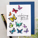 Spellbinders - BetterPress Collection - BetterPress Plates and Dies - Butterfly Wishes