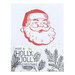 Spellbinders - BetterPress Collection - Press Plates and Dies - Holly Jolly Santa