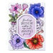 Spellbinders - BetterPress Collection - Press Plates - Mirrored Arch - Blooms