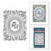 Spellbinders - BetterPress Collection - Press Plates - Mirrored Arch - Nested Sprigs