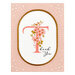 Spellbinders - Every Occasion Floral Alphabet Collection - Press Plate - T
