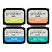 Spellbinders - BetterPress Collection - BetterPress Ink - Mini Ink Pads - Tropical - 4 Pack