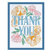 Spellbinders - BetterPress Collection - Press Plates and Registration - Thank You Blooms
