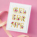 Spellbinders - BetterPress Collection - Press Plates - Let's Celebrate - Celebrate Flowers