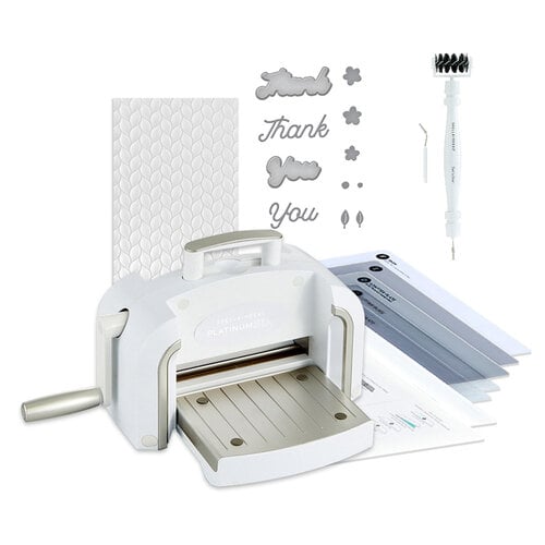 Spellbinders Platinum 6 Die Cutting And Embossing Machine Tool 'n One