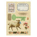 Spellbinders - Flea Market Finds Collection - Sticker Pad - Etiquettes