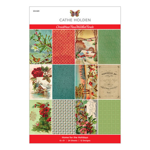 Spellbinders - 6 x 9 Paper Pad - Home for the Holidays