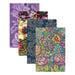 Spellbinders - Flea Market Finds Collection - 6 x 9 Paper Pad - Florals Palette 2