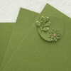 Spellbinders - Essentials Cardstock Collection - 8.5 x 11 - Fern - 10 Pack