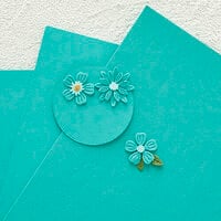 Spellbinders - Essentials Cardstock Collection - 8.5 x 11 - Teal Topaz - 10 Pack