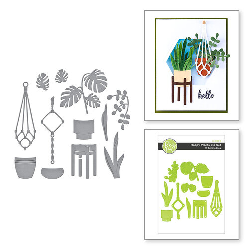 Fun Stampers Journey - Take Time For You Collection - Dies - Happy Plants