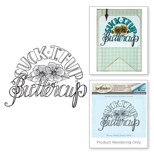 Spellbinders - 3D Shading Stamps - Buttercup