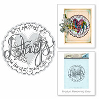 Spellbinders - Happy Grams 2 Collection - Rubber Stamps - Days