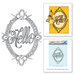 Spellbinders - Happy Grams 2 Collection - Rubber Stamps - Hello Ornate