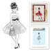 Spellbinders - Rouge Royal Collection - Clear Acrylic Stamps - Fab Girl