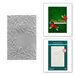 Spellbinders - 3D Embossing Folder - Holiday Floral Swag
