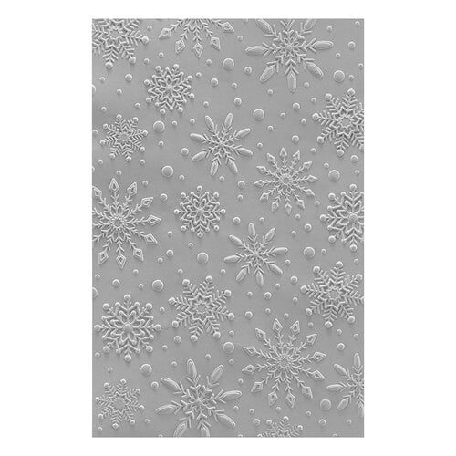 Spellbinders - 3D Embossing Folder - Flurry Of Snowflakes