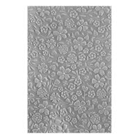 Spellbinders - Floral Reflection Collection - 3D Embossing Folder - Flower Frenzy