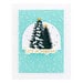 Spellbinders - Simon Hurley - Snow Globes Collection - 3D Embossing Folder - Sparkling Snow