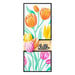 Spellbinders - Simon Hurley - Tulip Garden Collection - 3D Embossing Folder - Twirling Tulips