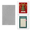 Spellbinders - Merry Moments Collection - 3D Embossing Folder - Christmas Cameos