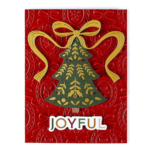 Spellbinders - Merry Moments Collection - 3D Embossing Folder - Christmas Cameos Spellbinders - Merry Moments Collection - 3D Embossing Folder - Christmas Cameos