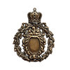 Spellbinders - A Gilded Life Collection - Pendant - Crowned Medallion