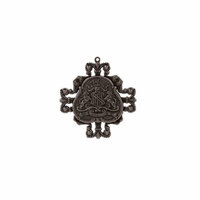Spellbinders - A Gilded Life Collection - Pendant - Family Crest - Silver