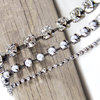 Spellbinders - A Gilded Life Collection - Antiqued Rhinestone Chain II