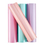 Spellbinders - Glimmer Hot Foil - Glimmer Foil Rolls - Satin Pastels Variety Pack