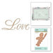 Spellbinders - Glimmer Hot Foil - Glimmer Plate - Copperplate Script Love