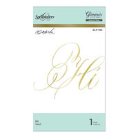 Spellbinders - PA Scribe Collection - Glimmer Hot Foil - Glimmer Plate - Hi