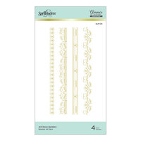 Spellbinders - Glimmer Hot Foil - Glimmer Plate - Art Deco Borders