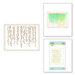 Spellbinders - Effortless Greetings Collection - Glimmer Hot Foil - Glimmer Plate - Framed Details