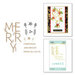 Spellbinders - Glimmer Hot Foil Collection - Sparkling Christmas Collection - Glimmer Plate and Dies - Merry Salutations