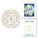 Spellbinders - Glimmer Hot Foil Plates - Essential Duo Lines Glimmer Circles