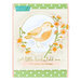 Spellbinders - Sweet Cardlets II Collection - Glimmer Hot Foil Plates - A Little Birdie Told Me