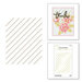 Spellbinders - Glimmer Hot Foil Collection - Plates and Dies - Diagonal Stripes