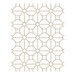 Spellbinders - Sealed Collection - Glimmer Hot Foil Plates - Geometric Flower Background