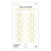 Spellbinders - Sealed Collection - Glimmer Hot Foil Plates - Geometric Flower Background