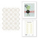 Spellbinders - Sealed Collection - Glimmer Hot Foil Plates - Geometric Flower Background