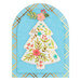 Spellbinders - Glimmer Greetings Collection - Christmas - Glimmer Hot Foil Plates and Dies - Blooming Tree