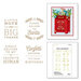 Spellbinders - Parcel and Post Collection - Christmas - Glimmer Hot Foil - Glimmer Plate and Dies - All-Occasion Mailbox Greetings