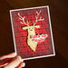 Spellbinders - Simon Hurley - Joyful Christmas Collection - Glimmer Hot Foil Plates - Geo Snowflakes
