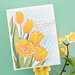 Spellbinders - Four Petal Collection - Glimmer Hot Foil Plates and Dies - Wonderful Tulips