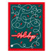 Spellbinders - De-Light-Ful Christmas Collection - Glimmer Hot Foil - Glimmer Plates and Dies - A Merry Little Christmas Sentiments