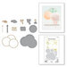 Spellbinders - Its My Party Collection - Glimmer Hot Foil Plates and Dies - Party Balloons Bouquet